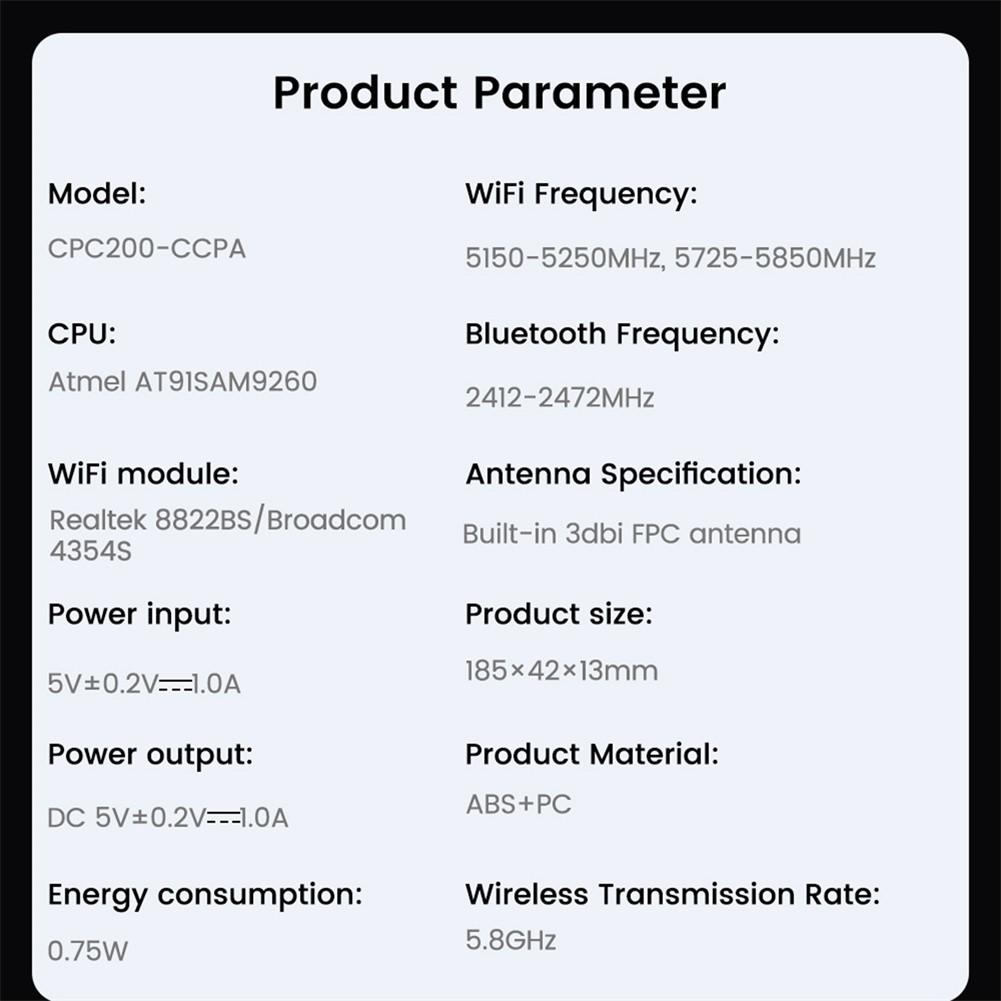 USB Dongle адаптер беспроводной CarPlay беспроводной AN автомобильный зеркальный проигрыватель WiFi
