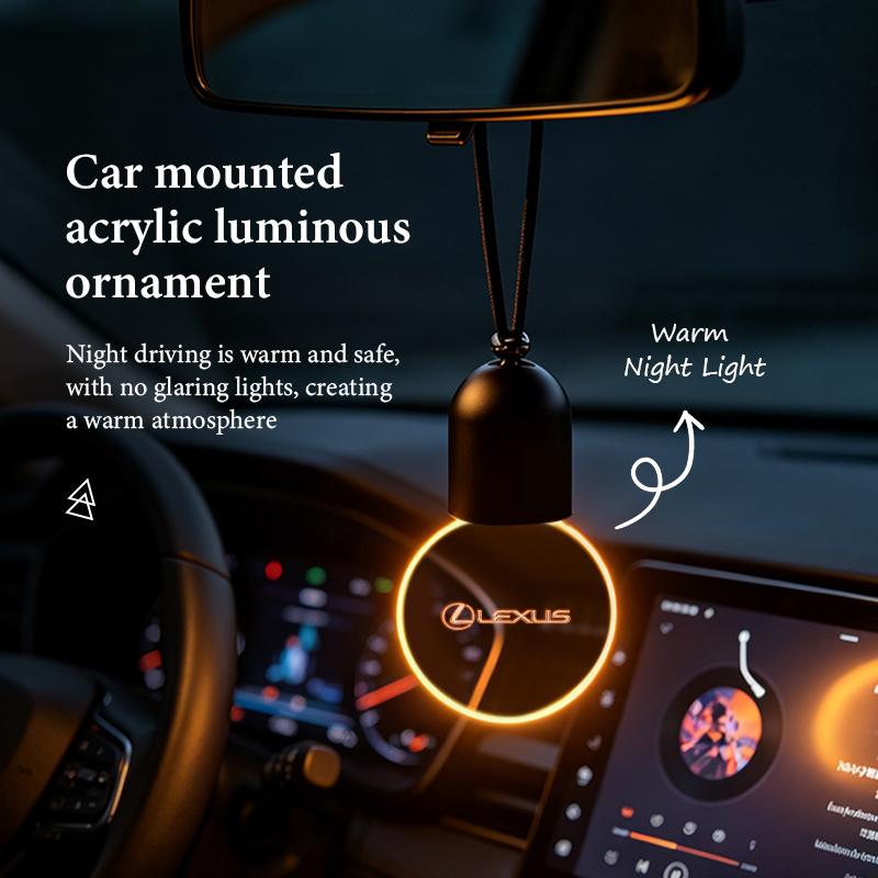 For Lexus Retro Small Bulb LED Car Interior Hanging Ornament Decoration Accessories RX350 IS250 IS200 GS300 LX570 RC350 UX250h DV6