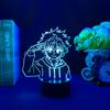 Светодиодный светильник Hunter X Hunter Killua Zoldyck, акриловая фигурка, ночник для декора спальни, настольная лампа, подарок на день рождения для детей, HxH