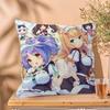 Nekopara Аниме Классическая Персонализированная Наволочка Детская Спальня Дизайн Дикой Вечеринки Наволочка для Ребенка День Рождения Душ Подарок