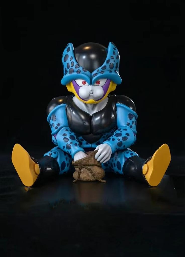 Dragon Ball Z Аниме Фигурка Cell Junior Мини Фигурки Действия Cell Статуэтка из ПВХ Коллекция Декор Модель Игрушки Подарки