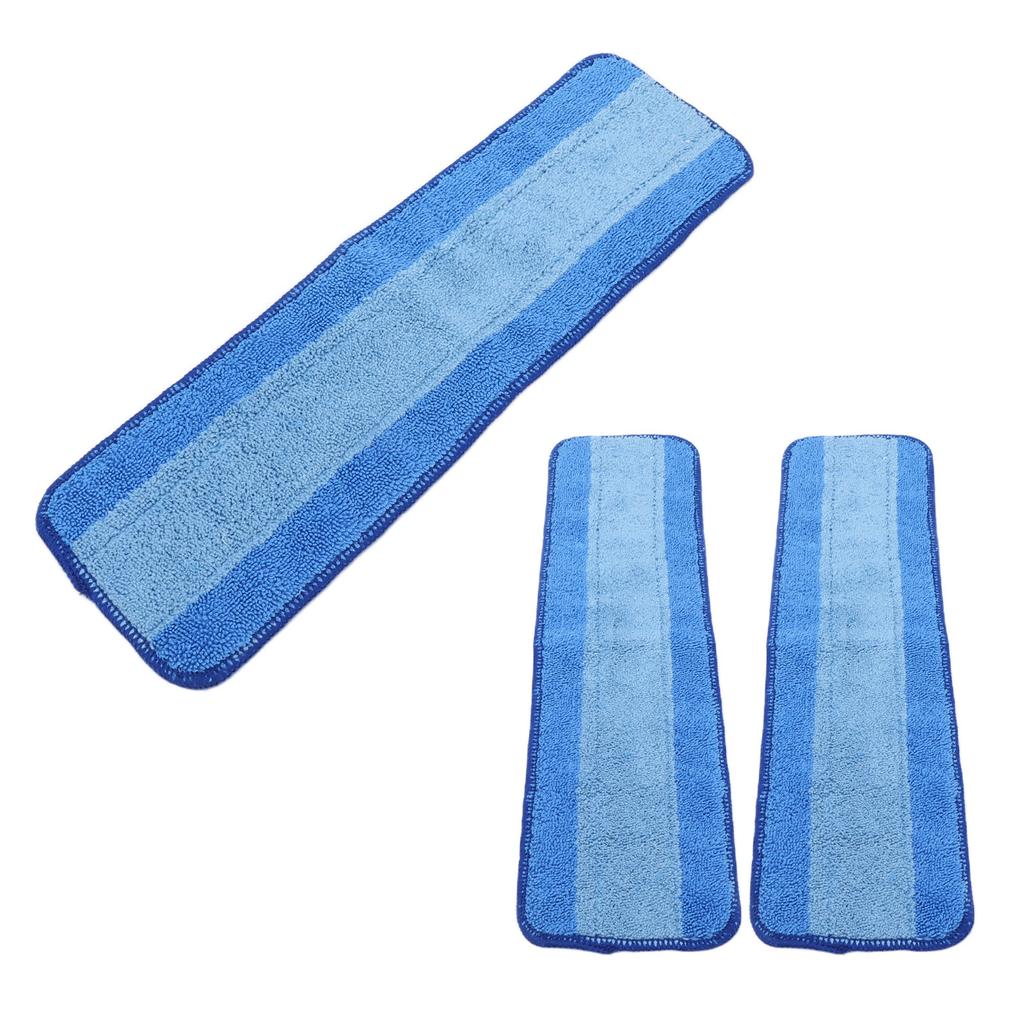 3PCS Wet Dry Dual Use Mop Cloth Refills Reusable Microfiber Mop Pad for Bona Mop Floor Cleaning
