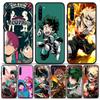 Boku No My Hero Academia Anime Couqe Cases For Xiaomi Redmi 9 9C NFC 9T 10 10C 6 7 8 A K40 K50 Pro Plus Soft Shell Cover Fundas