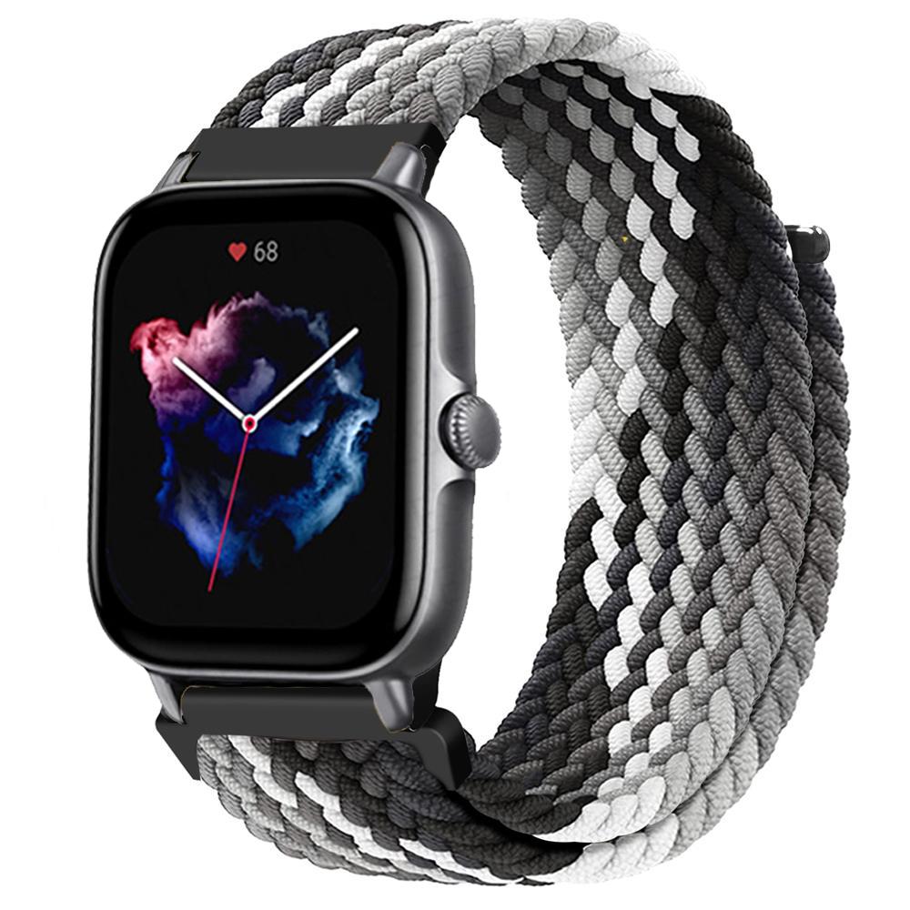 Band For Amazfit GTS/4/2/2e/3/GTS2 Mini/GTR/4/3/Pro/GTR2/47mm/stratos Braided Elastic 20mm/22mm watch Bracelet Amazfit bip strap