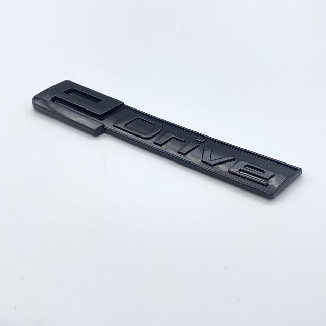 Новые хромированные черные буквы Fender с буквами SDrive XDrive EDrive для BMW 3 4 5 6 7 8 серии X3 X4 X5 X6 Z4 GT, наклейка с логотипом на багажник автомобиля