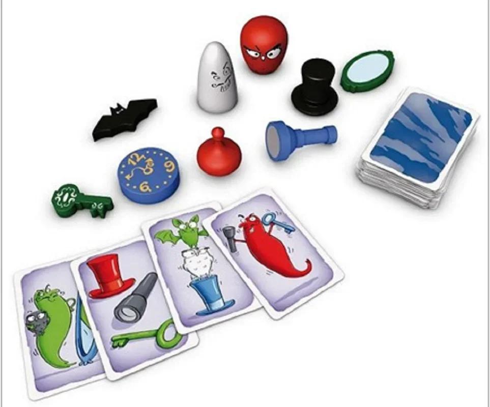Семейная игра Сбор игр Карточная игра Geistes Blitz 1+2+3 +4Ghost Blitz Geistesblitz 5 Vor 12 Настольная игра
