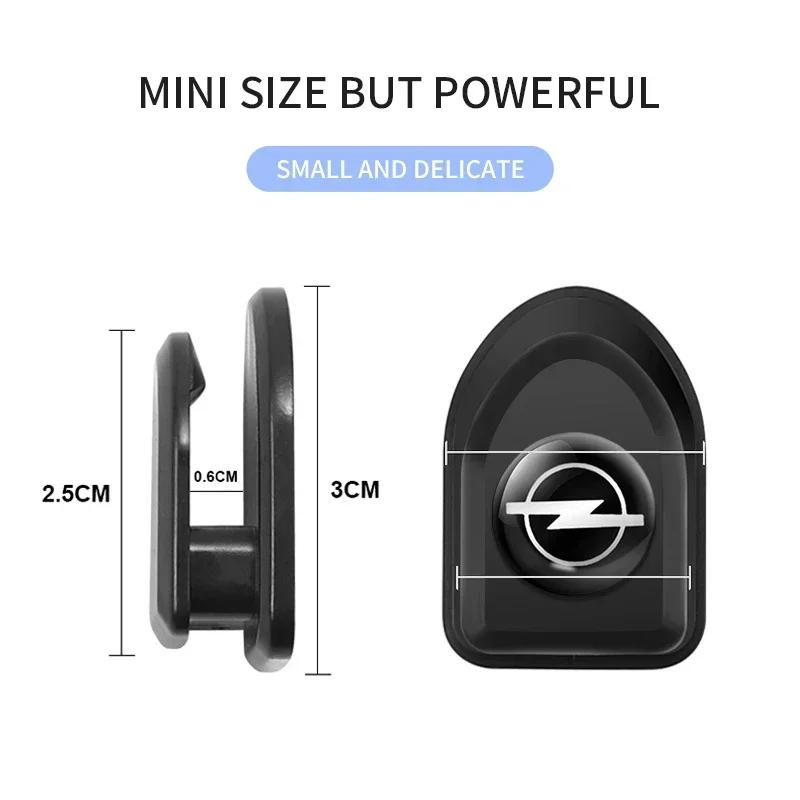 czsvdy1 czprfz1 1/2/4PCS Mini Car Hooks Interior Storage Holder For Opel astra h astra j g corsa insignia zafira b vectra c corsa d vivaro