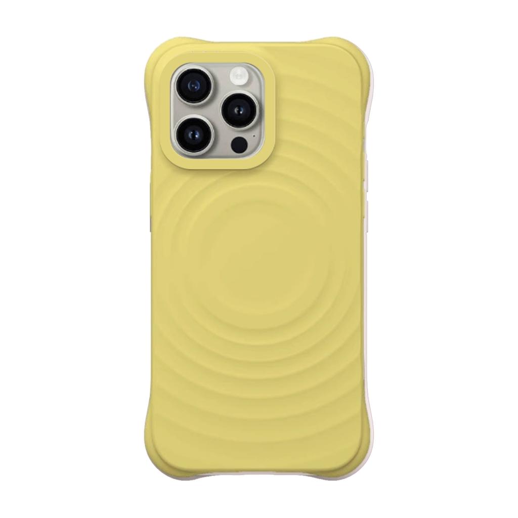 Силиконовый чехол с гравировкой букв 'Ripple' и магнитом для iPhone 17 Pro Max 16 15 14 13, модный, с защитой кнопки камеры, противоударный защитный чехол