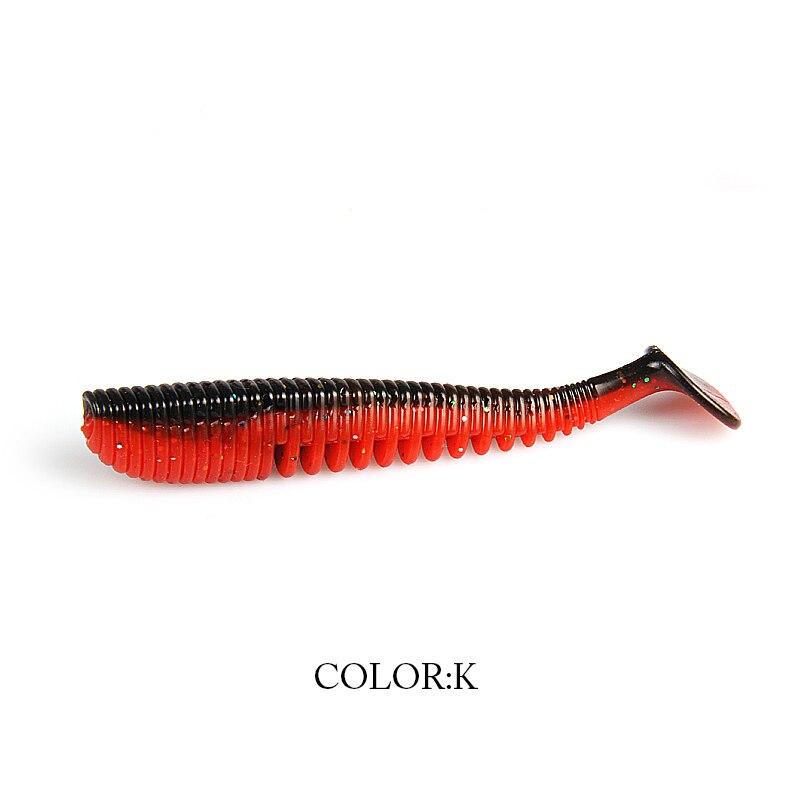 BEARKING 110mm 8g 4pcs/bag Fishing Lures Soft Lure Artificial Bait Predator Tackle Jerkbaits For Pike And Bass