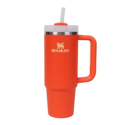 Кружка для воды STANLEY с тонким вакуумным фильтром TIGERLILY H2.0 0,88 л 10-10827-452 (Оранжевый/ЖК)