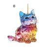 Colorful Animal Ornaments Acrylic Key Chain Backpack Hanging Decorations Car Rearview Mirror Accessories