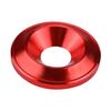 20 Pairs Fender Washer Bolts Screws Aluminum Alloy Bumper Fender Washer Bolts Screws Engine Anti-Theft Cap Holder No LOGO (Red)