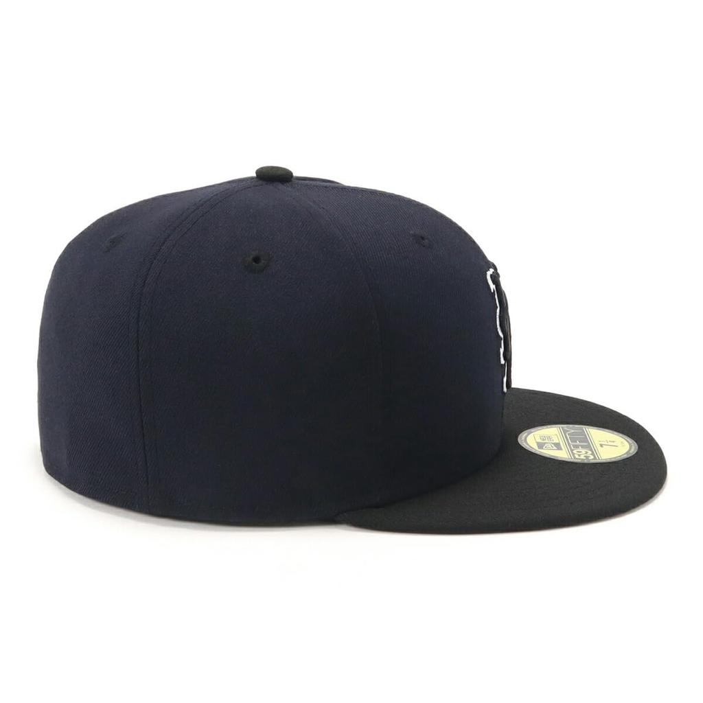 Кепка New Era 59FIFTY ONSPOTZ Эксклюзив NYM Темно-синий 7 58 59Fifty Двухцветная Темно-синий Черный Mlb Нью-Йорк Метс