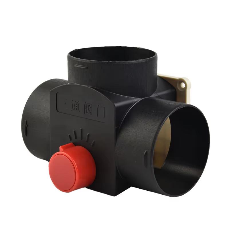 75MM/ 90MM/ 90MM до 75MM клапан заслонка регулируемый воздуховод дизельный нагреватель вентиляционный воздуховод Т-образный разветвитель выхлопная труба соединитель