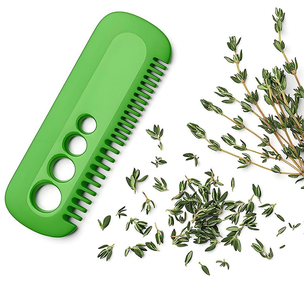 Multi-Function Gadget Kitchen Vegetable Leaf Peeler Stripping Comb Creative Leaf Remover