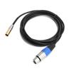 Мини XLR 3-контактный папа к 3-контактному маме аудиокабель для микрофонного кабеля камеры Canon 3 м 9,8 фута