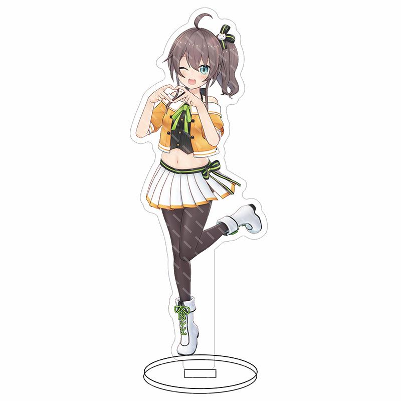 Hololive аниме персонаж новая модель двусторонняя акриловая подставка высокого разрешения модель милый декор стола подарок на день рождения, Рождество, хит продаж