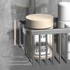 HANDUNYOU Drill-Free Wall-Mounted Bathroom Storage Basket