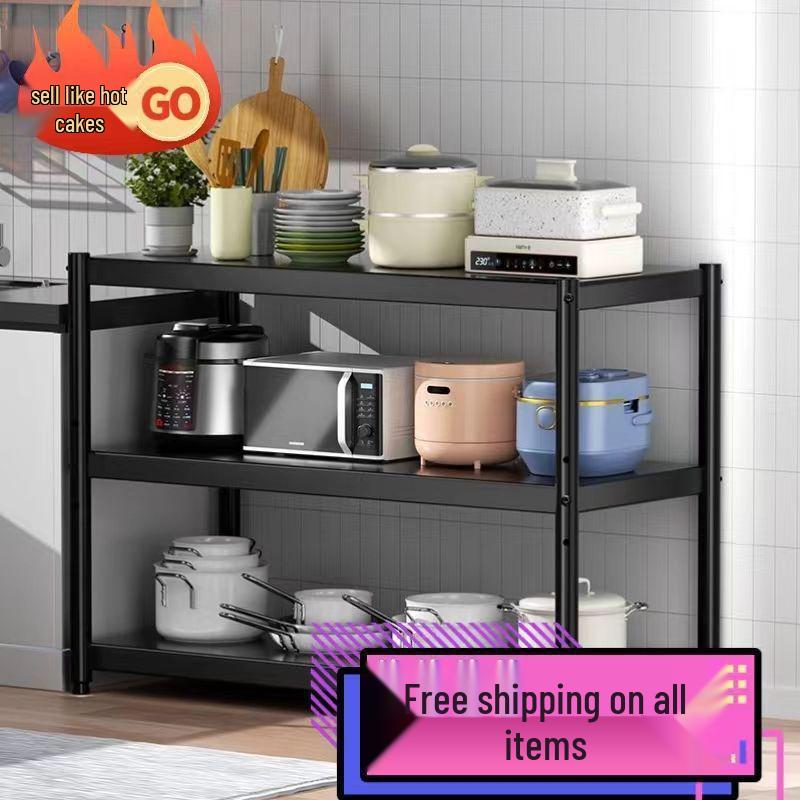 Многоярусный напольный стеллаж для кухни, склада или балкона