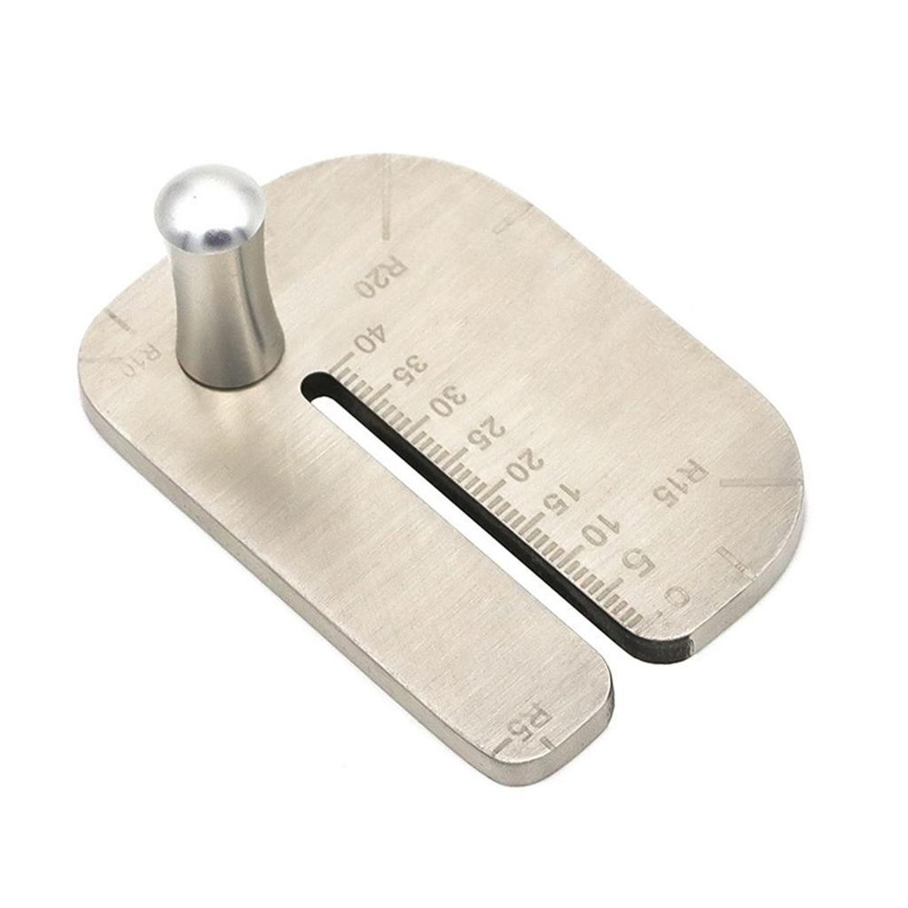 Manual Leather Hitting Distance Ruler Stainless Steel Leather Pulling Board Practical Cutting Ruler Tool DIY Leather Cutting Distance Making Accessori