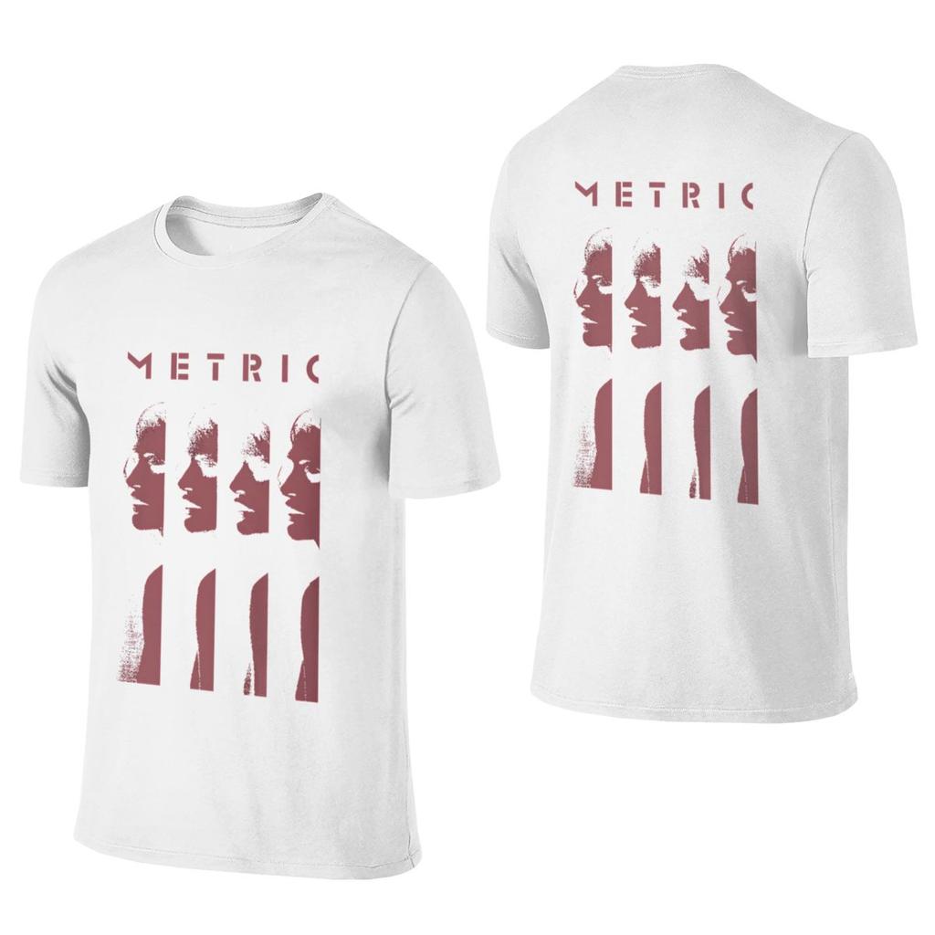 Metric Sliced Red Standard Shoulder Reversible Tshirt Foreststyle Fresh High Costperforunisexce Tshirt