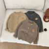 Children'S Clothing Boys Knitted Cardigan Spring New Handsome Baby Loose Sweater Jacket