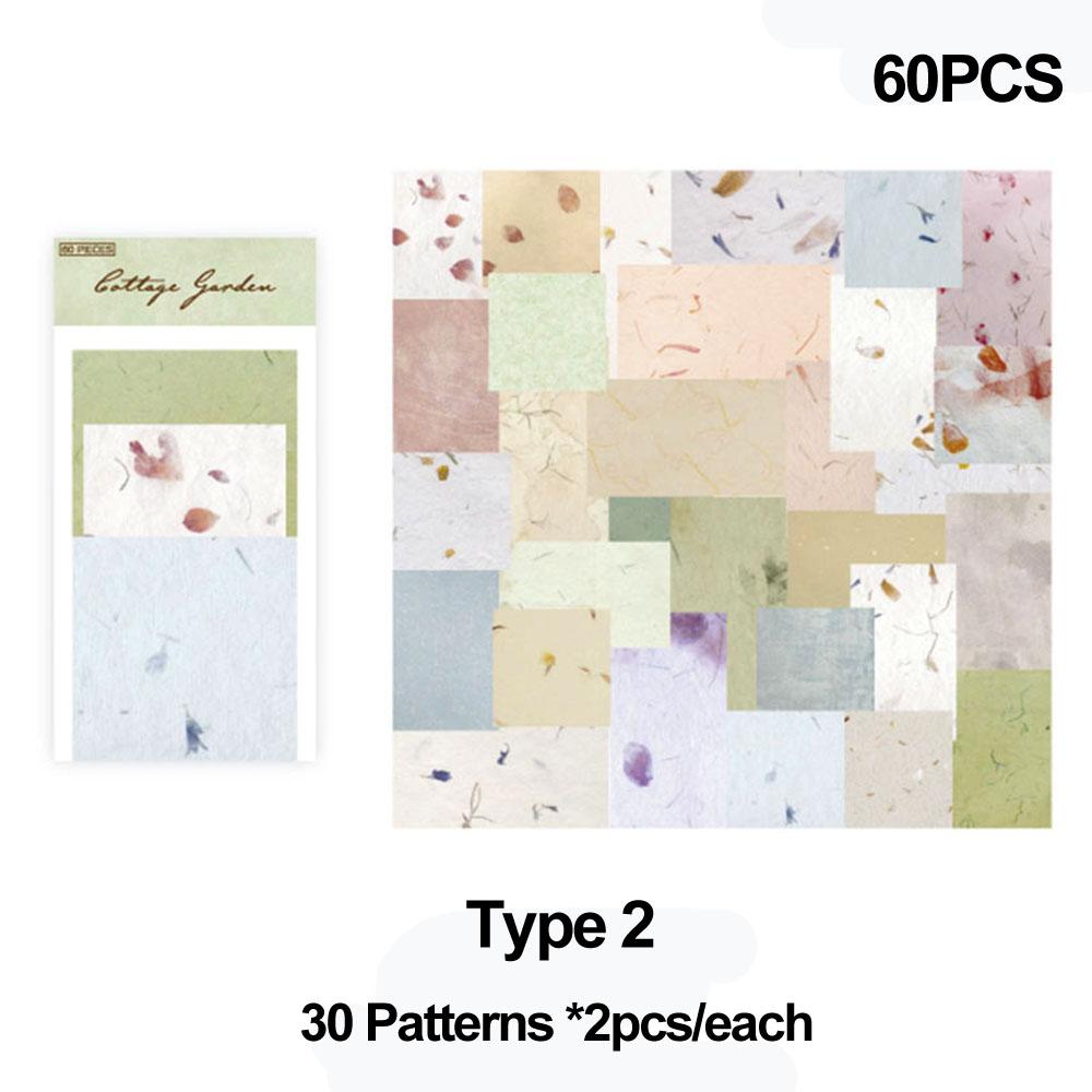 Journaling Background Collage Scrapbooking Card Scrapbook Material Paper Retro Floral Pattern