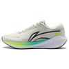 Li Ning MINE V2 Амортизирующие Скользкие Устойчивые к истиранию Низкие Повседневные Беговые Кроссовки Мужские Белый Зеленый ARST053-4