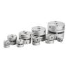 D19L20mm  Motor Shaft Coupling  Single Diaphragm Universal Shaft Coupler Servo Motor Screw Elastic Transmission Coupling  3-8mm