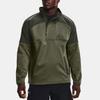 Under Armour RUSH Свитшоты Мужские Армейский Зеленый Стойка Умеренный Обычный 1366122-390