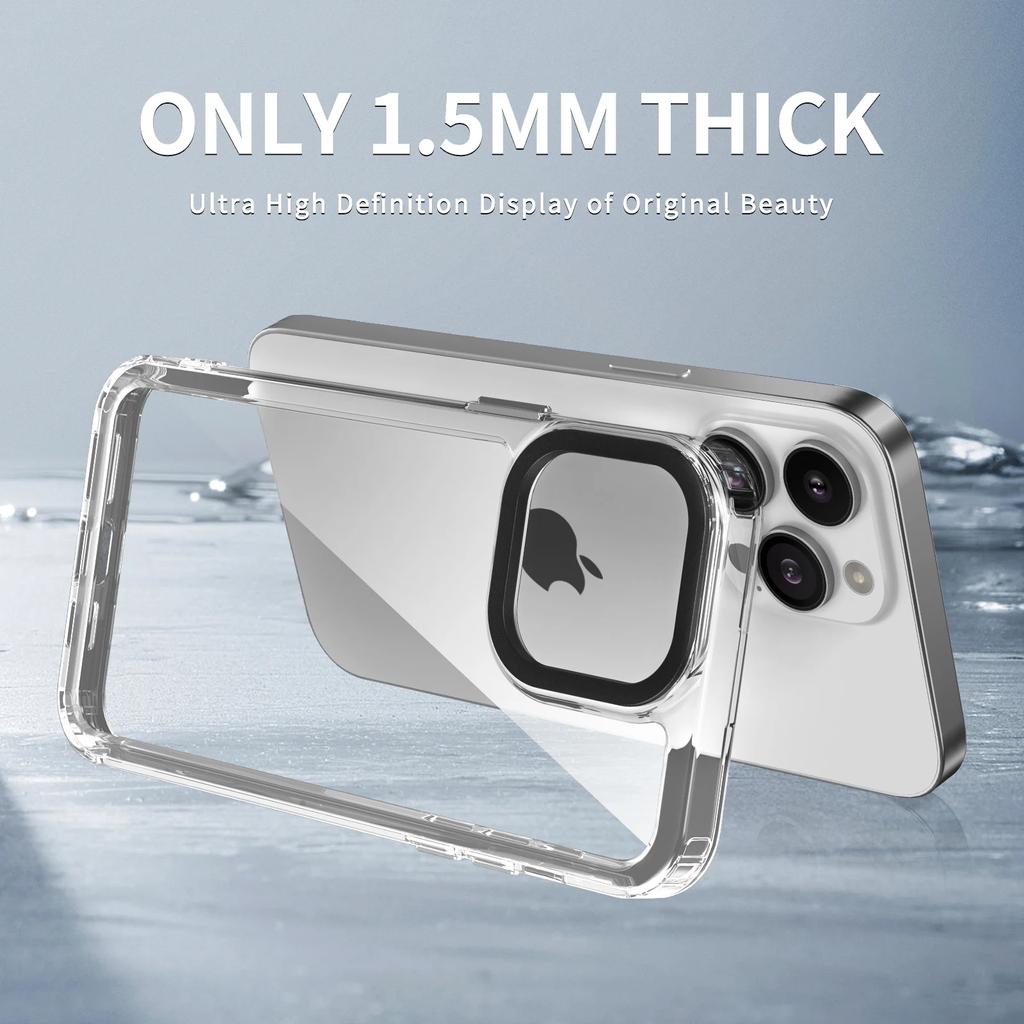 High Quality Acrylic Shockproof Clear Case For iPhone 15 Pro Max 14 Pro 13 12 11 Pro XS Max XR X 8 7 Plus SE 2022 SE2 SE3 Back Transparent Cover