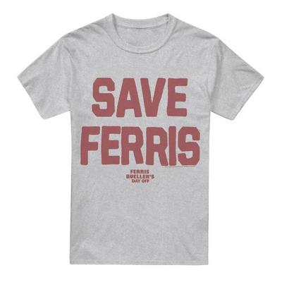 Феррис Бьюллер берет выходной Мужская футболка Save Ferris