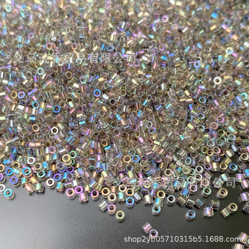 «1,6 мм прозрачные фантазийные старинные бусины для самодельных украшений с кисточками и вышивки»