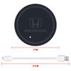 1/2pcs Led Car Cup Coaster Luminous Colorful Bottle Holder Pad For Honda Civic 10th 11th Gen Jazz City Fit Accord Pilot Odyssey