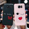 Милый Чехол-Кактус с Кошкой из Силикона Для Samsung galaxy S6 edge S7 edge Чехол Мягкий Тонкий Funda Для Samsung S6 S7 edge S6edge S7edge чехол
