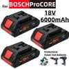 Для аккумулятора BOSCH Professional 18V 21700 4.0Ah/5.0Ah/6.0Ah ProCORE 18V Li-ion замена для BAT609 BAT618 с BMS