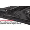 LHD Left hand driver armrest assemblysuitable for BMW 5 Series F10 F11 door handle inner armrest assembly 2010-2017 model