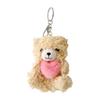 [Wego] Плюшевый брелок Сердечный Мишка Милый Школьный Подарок Подарок Женщинам