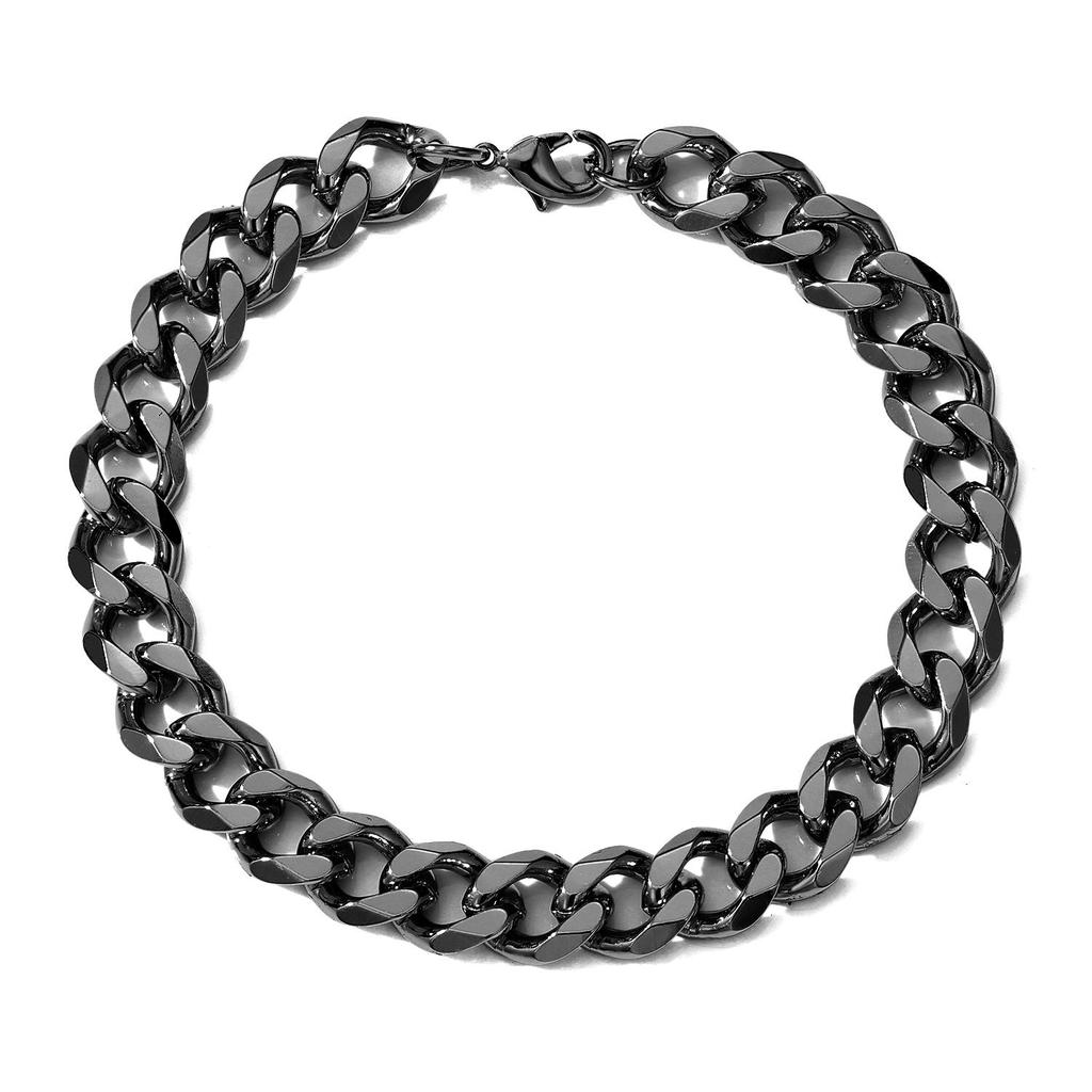 Motorcycle Men's Mobile Phone Shiny Bracelet Fashion Party Bracelet Chain Link Bracelet Hip Hop Jewelry Korean Simple Bracelet Men's Bracelet Women's