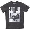 Sum 41 Stone Wash T-Shirt: Box Photo OFFICIAL NEW