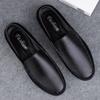 Brand Slip-On Genuine Leather Loafers Men Casual Shoes Designer Spring Summer Mocasines Hombre Driving Loafer Lofer Loffers