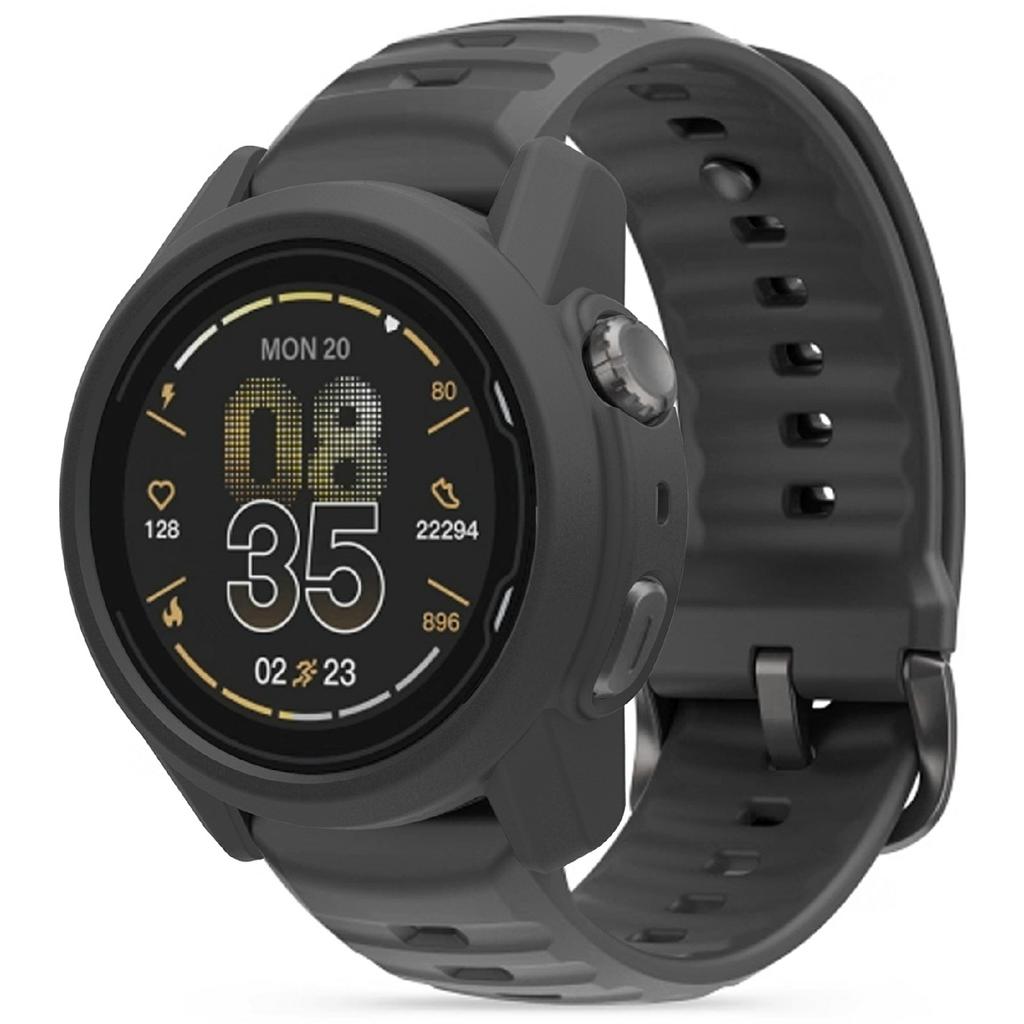 For Coros Apex 4 42mm Watch Case Soft Silicone Hollow Watch Frame Cover