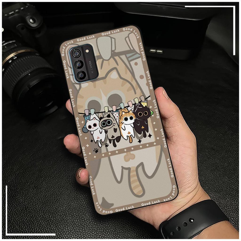 Мягкий силиконовый чехол для телефона Nokia G100 Граффити Полная защита Чехол для телефона ТПУ Прочный Модный дизайн Мультяшный Пылезащитный