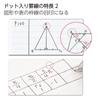 KOKUYO Campus Notebook Dotted 30 Sheets Pack Semi-B5 A-lined 3-book No-3CATX3