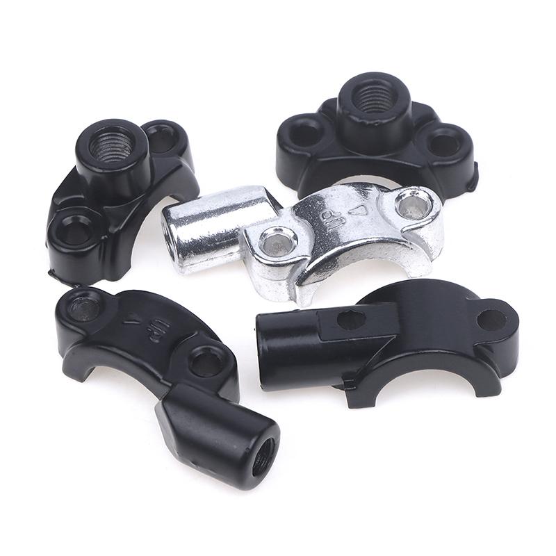22Mm Handlebar 10Mm Threadmotorcycle Master Cylinder Brake Lever Mirror Mount Clamp Rear View Mirror Holder Adapter.
