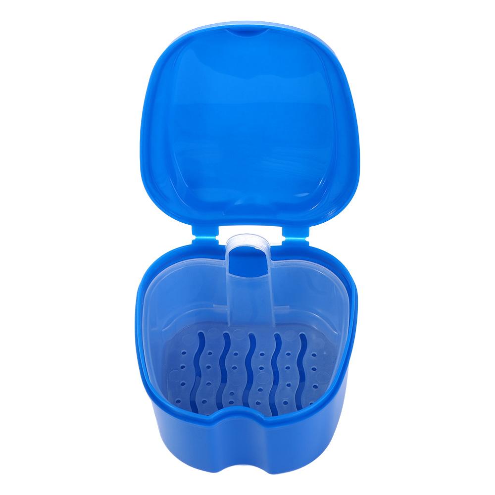 Держатель для чистки зубов, органайзер для хранения искусственных зубов, футляр для зубных протезов, контейнер для капы