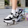 Кроссовки на колесиках для детей Мальчик / Девочка Роликовые кроссовки Трансформирующиеся ботинки Обувь для катания на роликах Девочка роликовые коньки Мальчик роликовые коньки