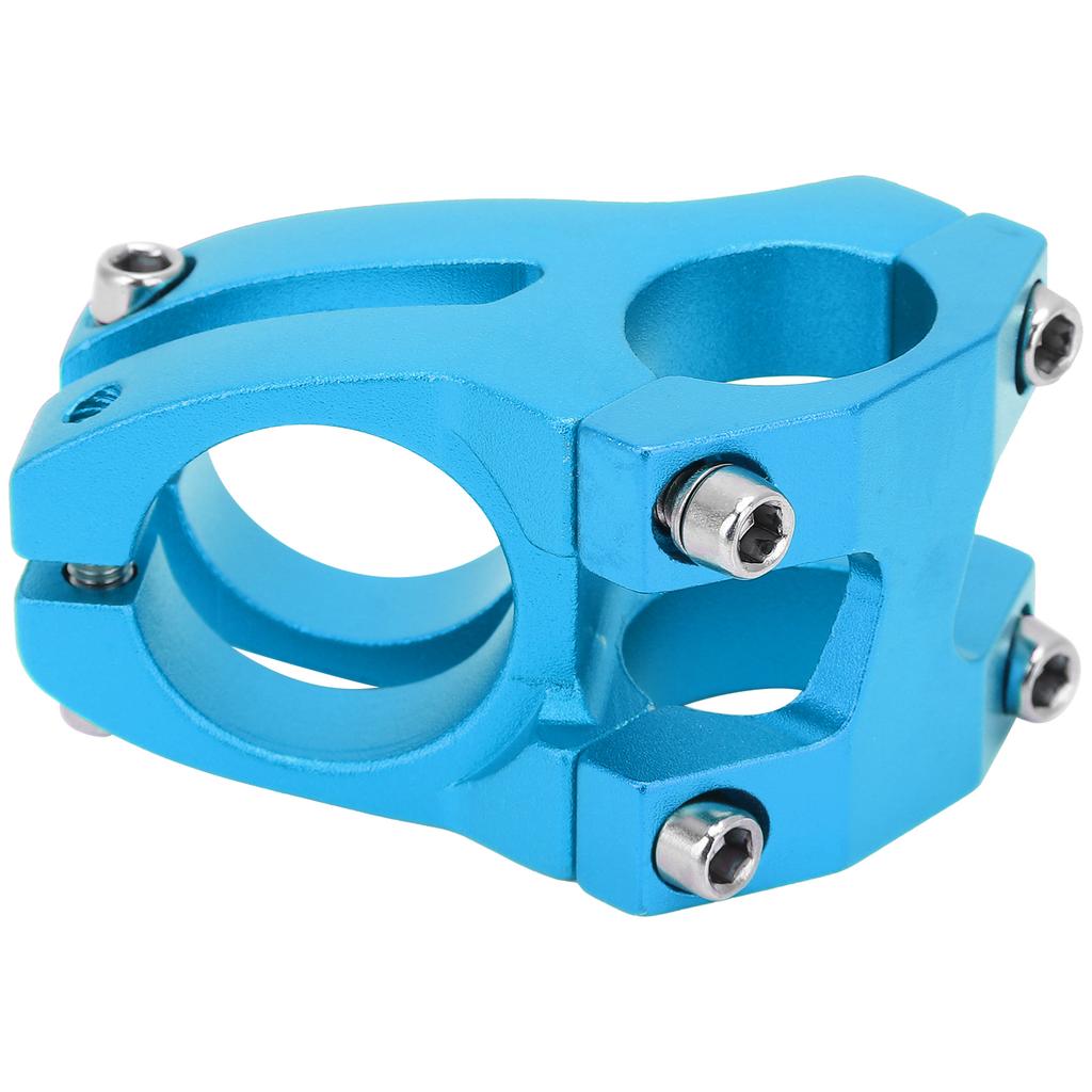 LUNJE 25.4x35MM Bike Handlebar Short Stem Riser Aluminum Alloy Bicycle Hollow Stem