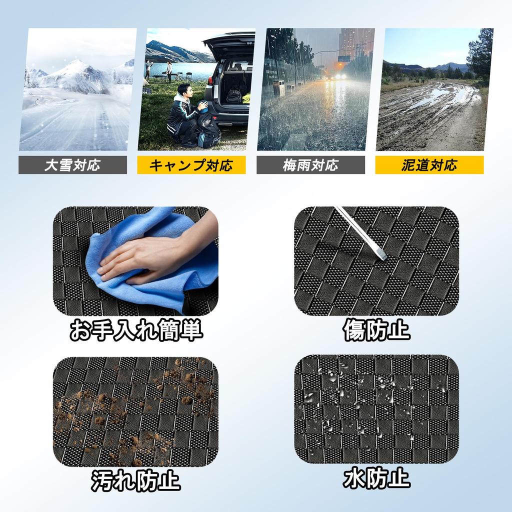 YORKNEIC Honda New Vezel Luggage Mat RV Series Current from 2022 Back Cover Car Model Specific Trunk Mat Rear Back Cover Synthetic Leather Material