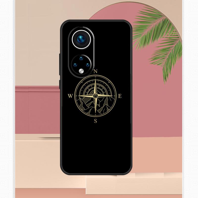 Чехол-кейс с компасом и картой мира в морском стиле для Honor Magic 5 6 7 8 Pro Honor X9c X9b X9a X8b X8a X8c 50 70 90 400 200 Lite